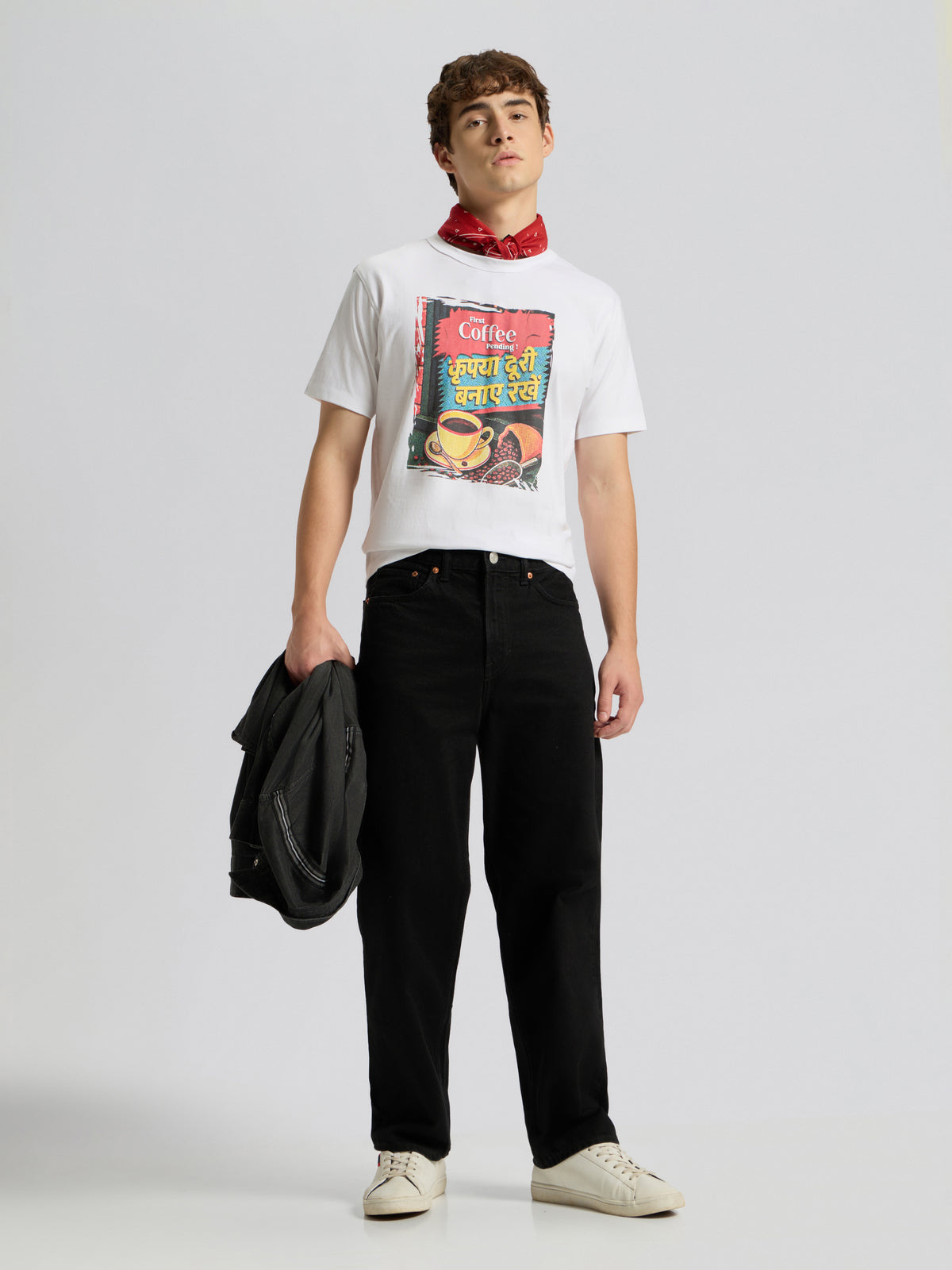 First Coffee Pending Men's Tee