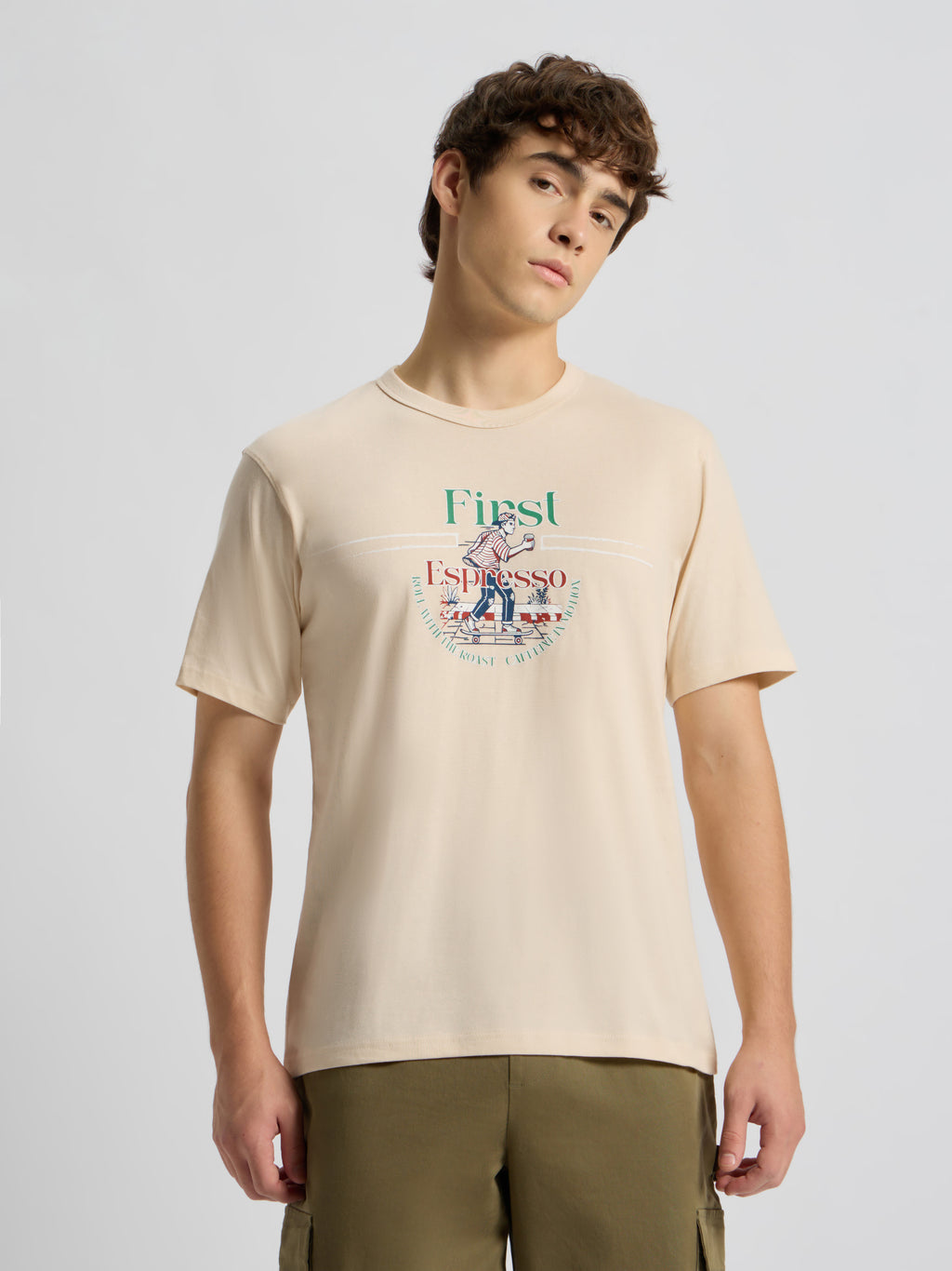 First, Espresso Men's Tee