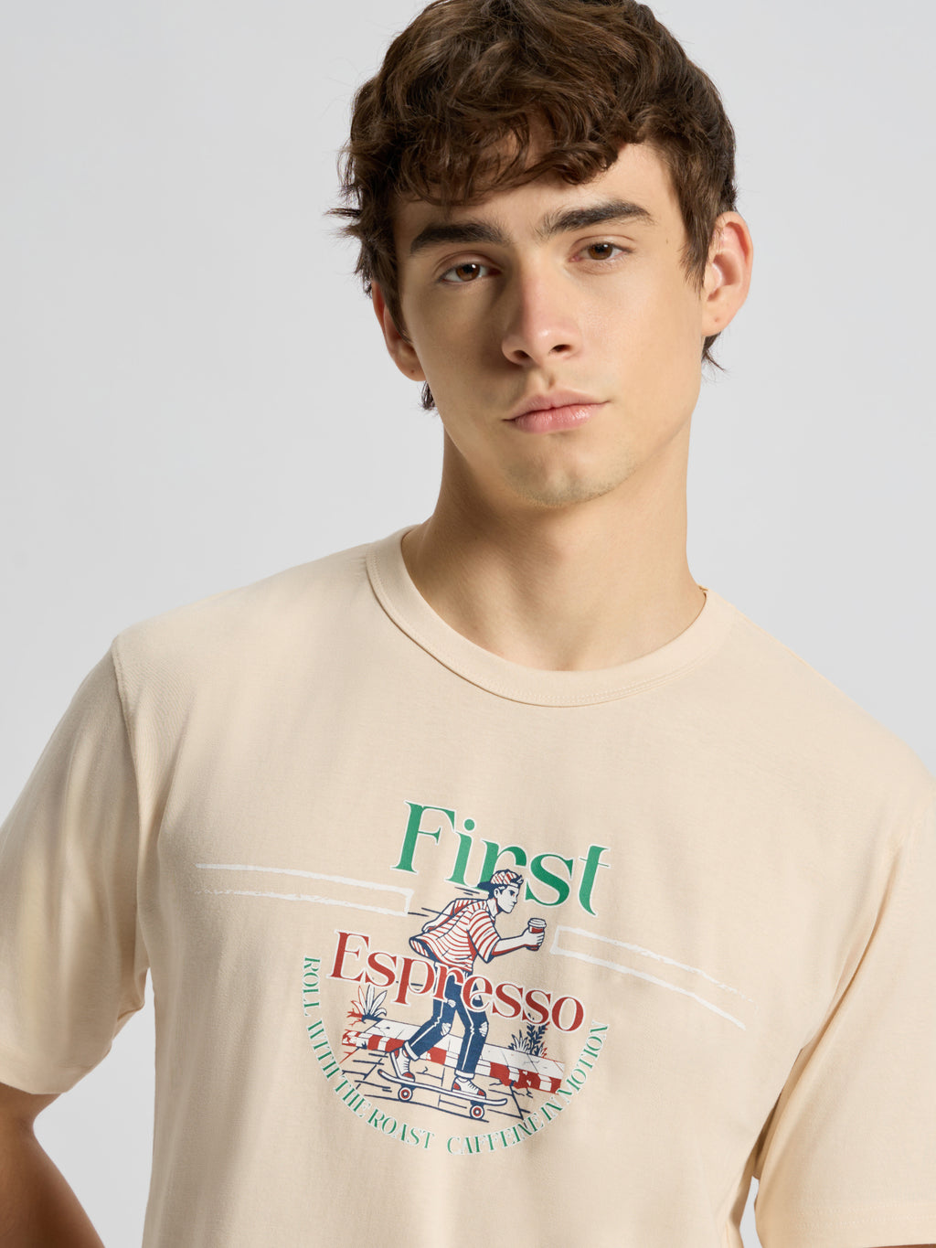 First, Espresso Men's Tee