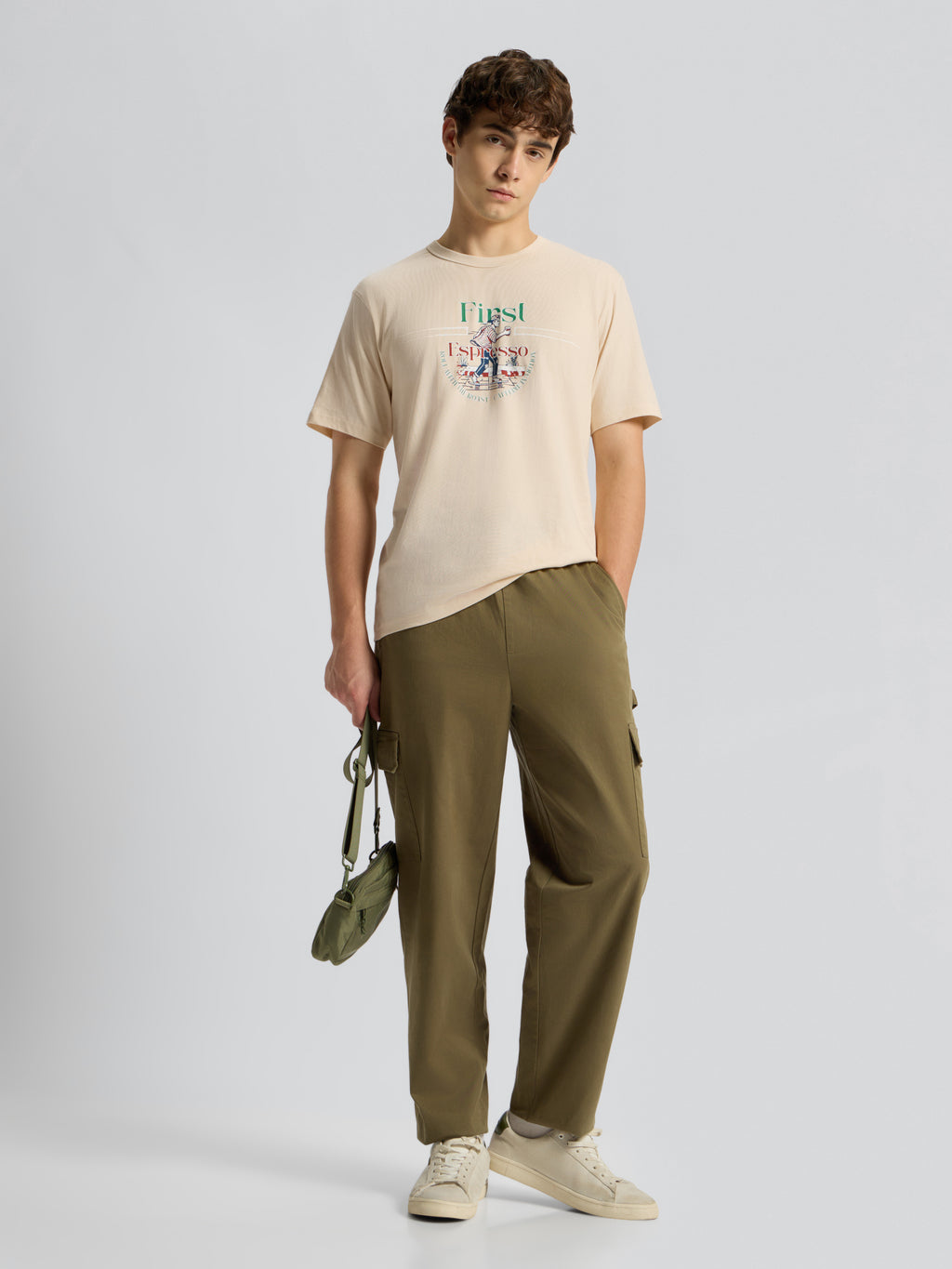 First, Espresso Men's Tee