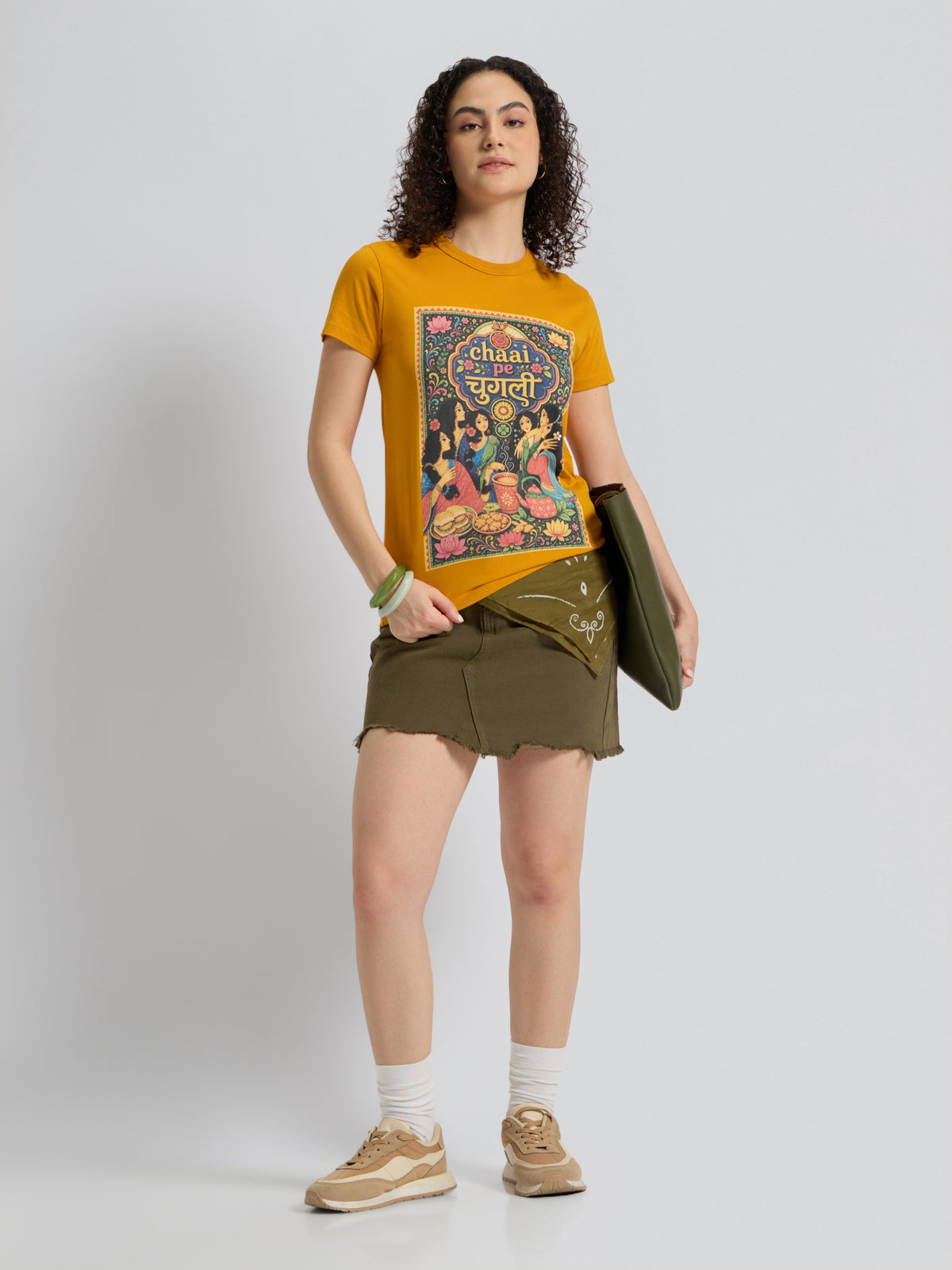 Chaai pe Chugli Women's Tee