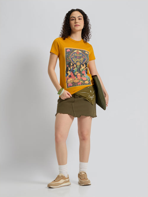Chaai pe Chugli Women's Tee