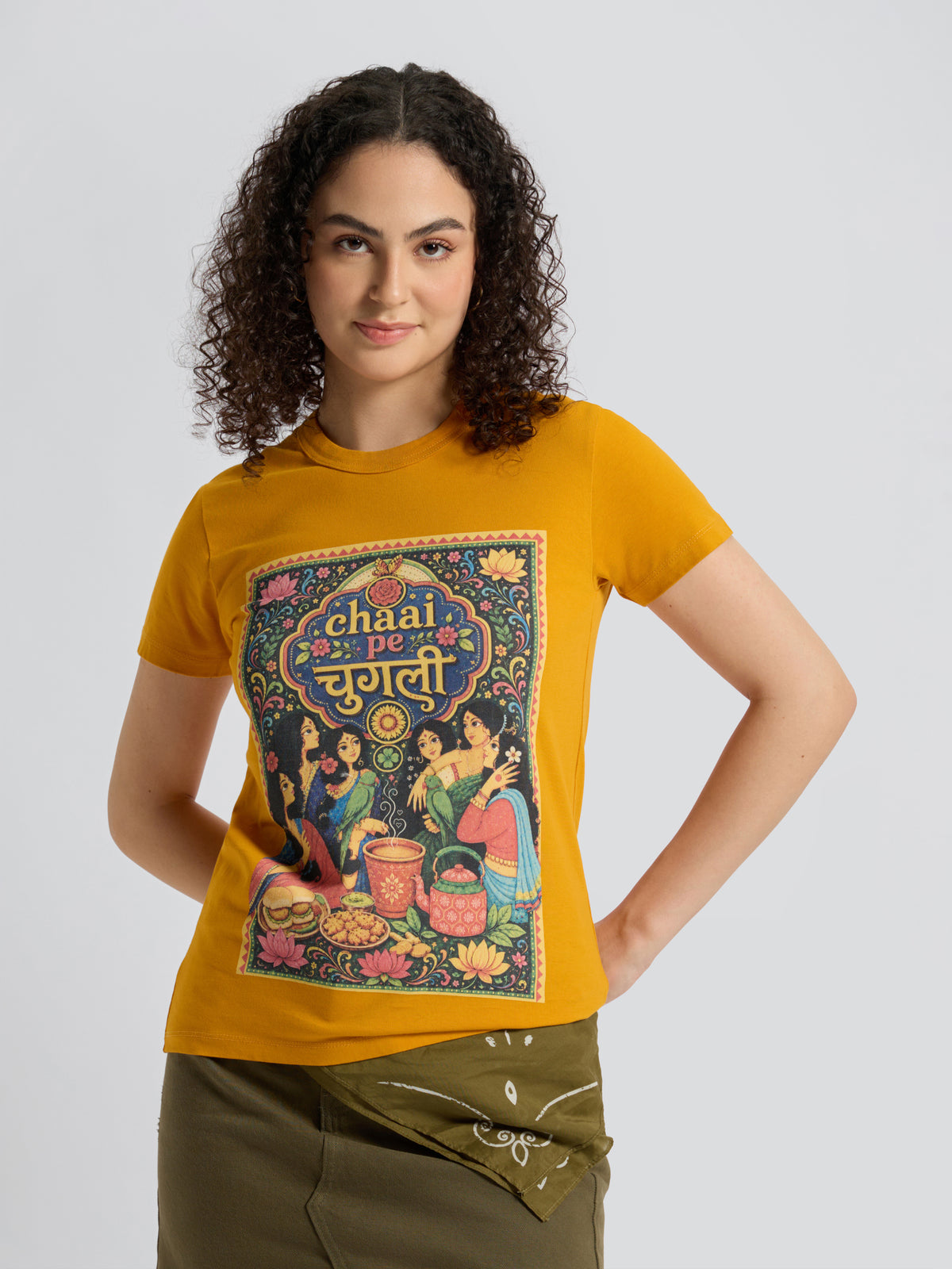 Chaai pe Chugli Women's Tee