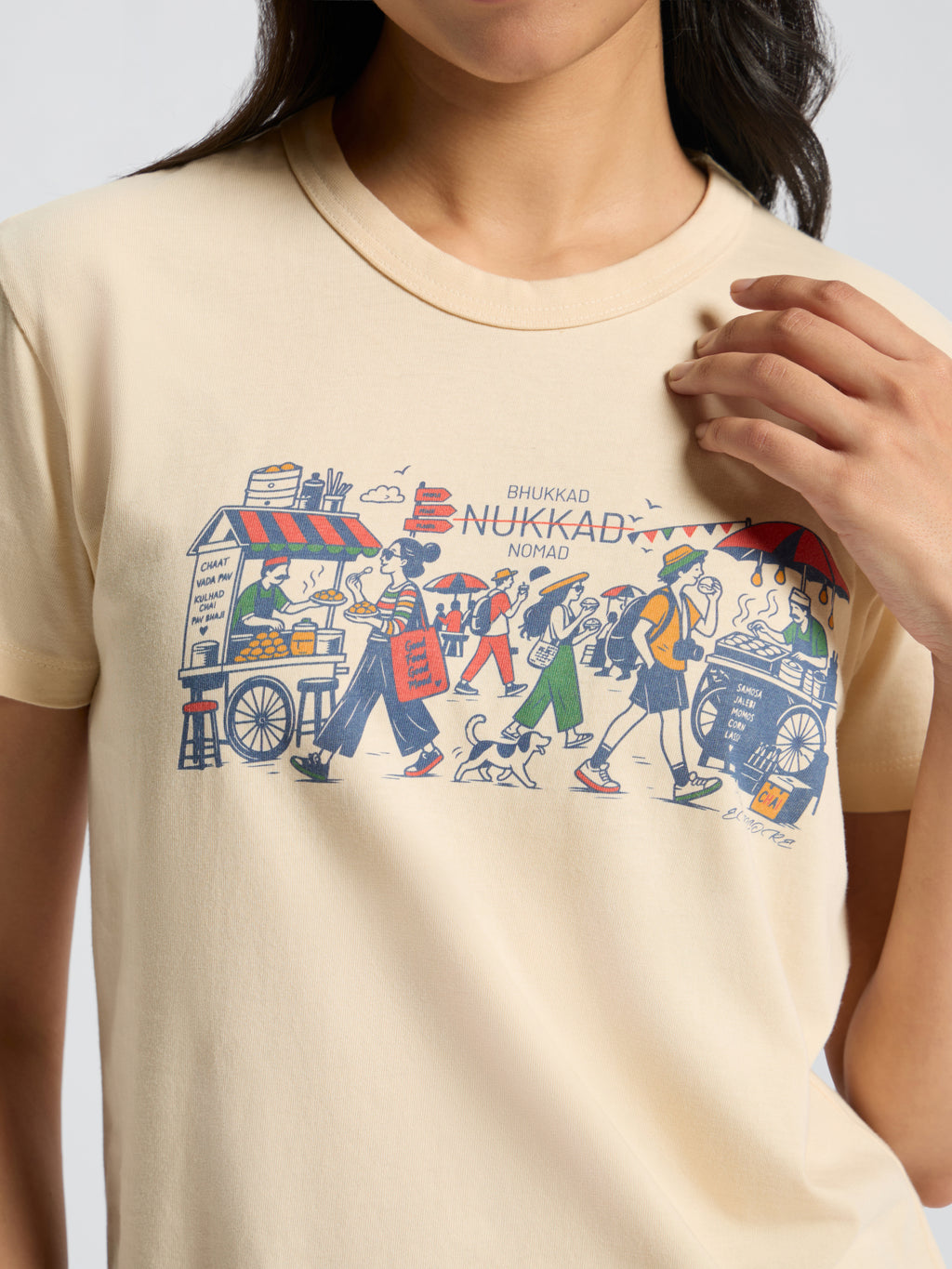 Nukkad Nomad Women's Tee